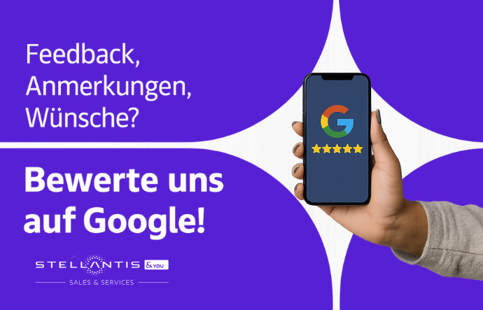 Bewerte uns auf Google!