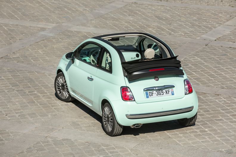 Fiat 500c abnehmbares Dach