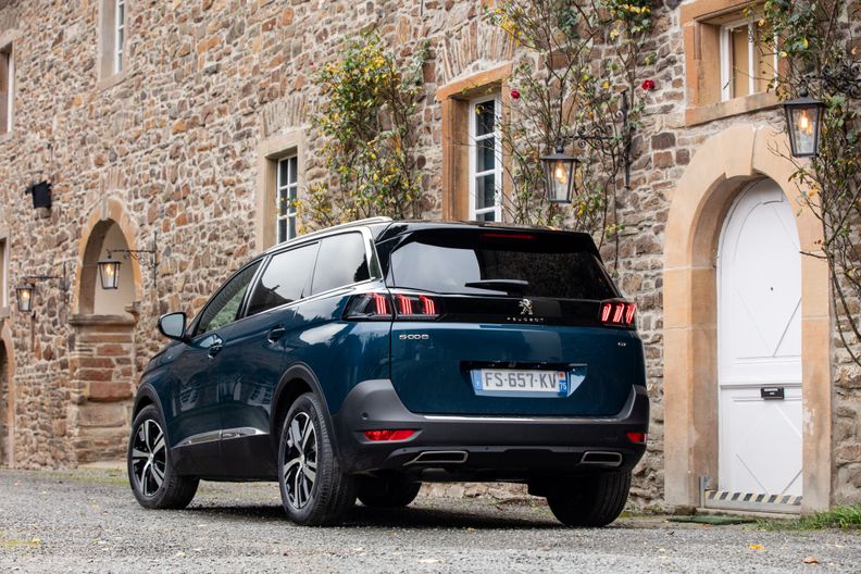 Peugeot 5008 Größe Kofferraum