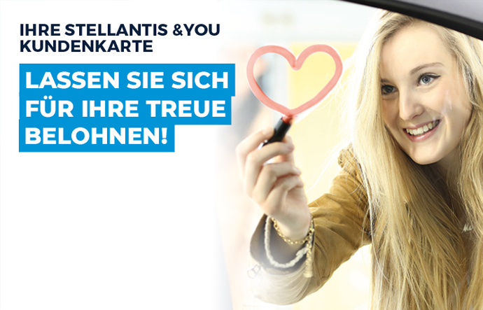Die Stellantis &You Kundenkarte
