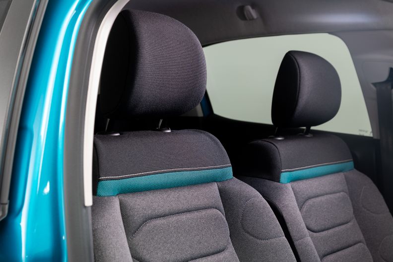 limpieza asiento coche tela