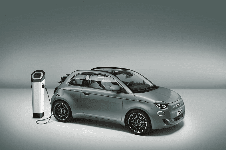 Nieuwe elektrische Fiat 500