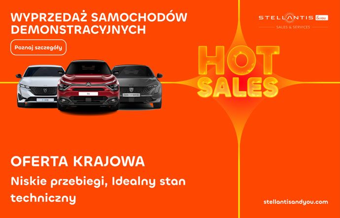 Wyprzedaż samochodów demonstracyjnych